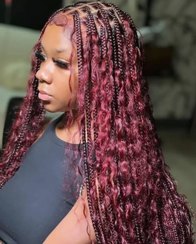 Medium Boho Braids