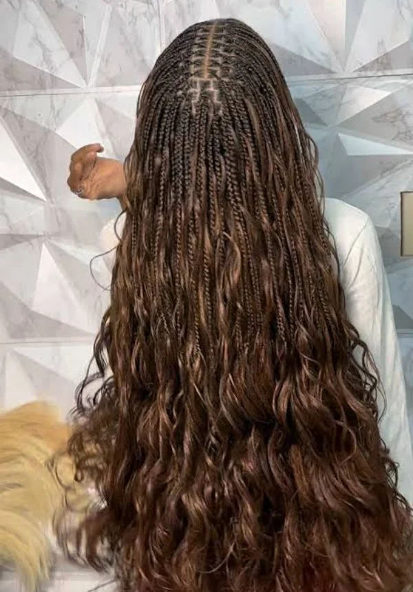 French Curls Braids